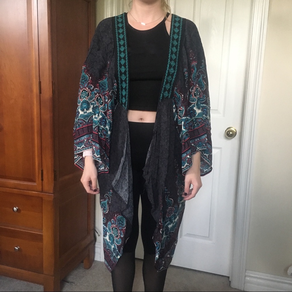 Colorful kimono